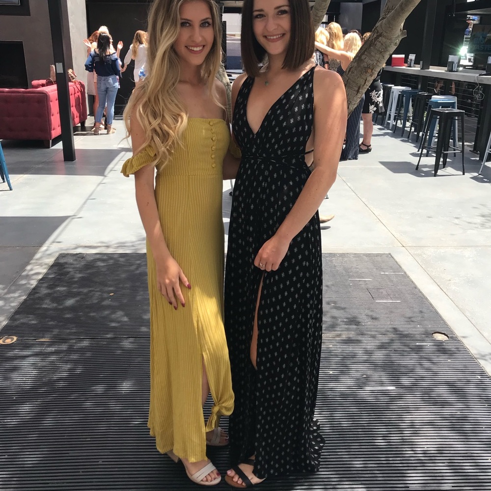 Flynn Skye Bardot Maxi Dress